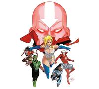 All in justice league red