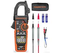All-in-One CM06PRO Pinza Amperimétrica Digital 6000 Cuentas True RMS - Multímetro Digital Profesional, Voltímetro Amperímetro, Mide AC/DC 1000A, InRush, NCV, VFD, Temperatura, Capacitancia