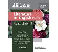 All in One ICSE Literature In English Class 9 and 10 Paper 1 2020-21