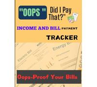 All in One Monthly Bills and Income Tracker: Monthly Income and Bill Planner