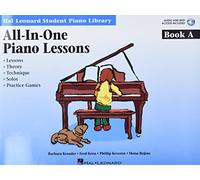 All-in-one piano lessons book a piano+enregistrements online: Lessons, Theory, Technique, Solos, and Practice Games (Hal Leonard Student Piano Library (Songbooks))