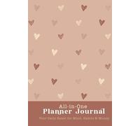 All-in-One Planner Journal with Weekly layouts, Mood Tracker, Habit Tracker & Budget Planner | Daily Productivity and Wellness Organizer