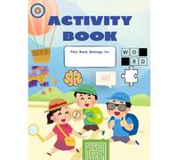 All-in-One Preschool Learning Activity Book: Numbers 1-10, Counting, Shapes, Matching, Mazes, Tracing & Fun Educational Games for Kids