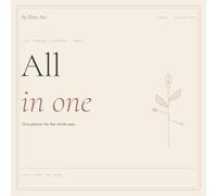 All in One · Weekly & Monthly Planner 2027: A Dated Annual Organizer with Habit Tracker, Budget, Wellness & Project Pages · 12 Months · Blush Pink