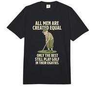 All Men Are Created Equal Only The Best Still Play Golf Comfort Colors Adult Heavyweight T-Shirt