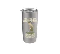 All Men Are Created Equal Only The Best Still Play Golf Vaso térmico de acero inoxidable de doble pared