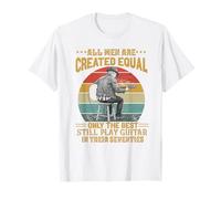 All Men Are Created Equal The Best Play Guitar Setenta 70s Camiseta