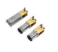 All Metal Gearbox electronic starter Slow Speed Large Torque Worm Gear electronic starter DIY Robot Model N20_(F)50-200RPM_3V-12V