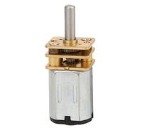 All Metal Gearbox Motor 6mm | 300RPM / 400RPM / 500RPM Low Noise High Torsion | DC6V Micro Motor for Robotics/DIY Kits/RC Cars (300RPM)