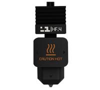All Metal Hot End - Kit de bloques de calor de cerámica | Black Color High Flow, Printer Parts, Replacement Nozzle Connector Portable For Rapid Prototyping Industrial Education Art Prints Model Making