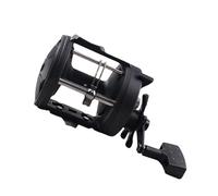 All Metal Visual Fishing Reel - Saltwater Drum Reel | Right Hand Precision Boat & Sea FishingReel | Stainless Steel Bearing System with 3.8:1 Gear Ratio | No-Wobble Drag Power