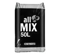 All Mix GB Nutrients | Sustrato Universal con Guano, Perlita, Turba y Fibra de Coco - Tierra para Plantas Apta para Todo Tipo de plantaciones (50L)