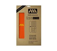 All Mountain Style AMSFG2ORYW Protector de Cuadro Extra - Protege tu Bicicleta de posibles arañazos y Golpes, Unisex Adulto, Naranja/Amarillo, XL
