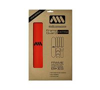All Mountain Style AMSFG2RDBK Protector de Cuadro Extra - Protege tu Bicicleta de posibles arañazos y Golpes, Unisex Adulto, Rojo/Negro, XL