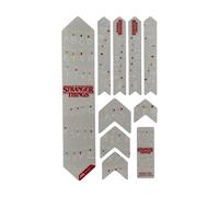 All Mountain Style Calcomanías de protección de cuadro Stranger Things Frame Guard Extra rojo/blanco one_size
