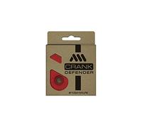 All Mountain Style Protector de Bielas Bicicleta Montaña y Carretera | Material Elastómero TPU de Alta Resistencia | Diseño Ligero, Ajustado y Elegante | Rojo