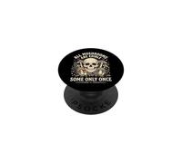 All Mushrooms Are Edible Some Only Once PopSockets PopGrip Adhesivo