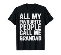 All My Favorite People Call Me Grandad, Grandad Fathers Day Camiseta
