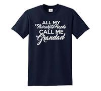 All My Favourite People Call | Divertida | Novedad | Broma | Camiseta para hombre, Camiseta azul marino con estampado blanco, L