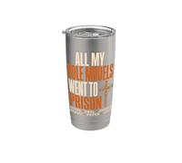 All My Role Models Went to Prison Christians Bible Events Vaso térmico de acero inoxidable de doble pared
