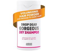 All Natural - Seco Champú - Drop Dead Gorgeous seco Champú en polvo para el pelo más oscuro Brunettes