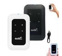 All-Network Portable WiFi, 5G Wi-Fi Pocket Router,Power on and Use,High-Speed 5G Connectivity, Dual-Band Wi-Fi, Wireless Seamless Streaming & Gaming,for Travel, Public Computer, Business (Mix)