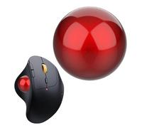 All-New2024 Trackball - Bola de repuesto para Logitech M575, M570, MX Ergo, ELECOM, Kensington, Perixx y otros ratones compatibles con Trackball, color rojo brillante