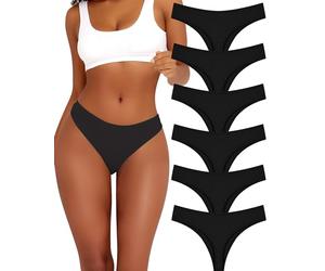 ALL OF ME 6 Pack Algodón Stringa Tanga Mujer Bragas Ropa Interior Sexy Lencería Multipack S-XL