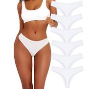 ALL OF ME Pack de 6 Tangas de algodón para Mujer, Ropa Interior Sexy, lencería para Mujer, Bragas de algodón, Ropa Interior, Tangas, Paquete múltiple,M