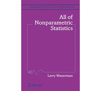 All of Nonparametric Statistics (Springer Texts in Statistics)