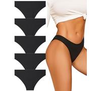 ALL OF SHE Pack de 5 Braguitas de algodón para Mujer XS-XL,L