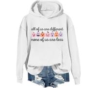 All Of Us Are Different None Of Us Are Less Neurodivergent Sudadera y camisa, camisas estampadas divertidas para mujeres y hombres, Blanco-1, M