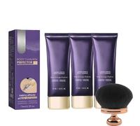 All over Complexion Perfector,Body Coverage Perfector,tattoo cover up makeup up makeup proof,body makeup brush,Transfer-Resistant Body Makeup,Long Last Body Foundation 74 ml/One Size (3PC)