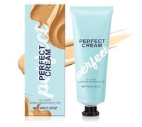 All Over Complexion Perfector, Concealing Foundation Perfecting Cream, Waterproof Long Lasting CC Cream, Body Coverage Perfector, Perfect Face Leg Body Makeup, Shines Natural Beauty (A)