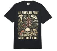 All Plants Are Edible Some Only Once Funny Botanical Comfort Colors Adult Heavyweight T-Shirt