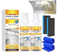 All-Purpose Gentle Grease Cleaner Spray,Kitchen Grease Cleaner,Heavy Duty Degreaser Cleaner Spray,Kitchen Cleaner Spray,Kitchen Cleaner Spray Oil & Grease Stain Remover (2pcs)