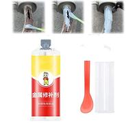 All-Purpose Repair Glue, Casting Repair Glue for Metal, AB Metal Repair Agent Magic Welding Glue, Industrial Heat Resistance Cold Weld Metal Repair Paste (1pcs)