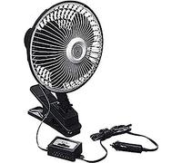 All Ride Coche / Lkw-Ventilator 6' Negro con Klemmfuãÿ 12V