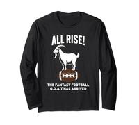 All Rise The Fantasy Football Goat ha Llegado Manga Larga