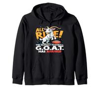 All Rise The Fantasy Football Goat Has Arrived Men Women Sudadera con Capucha