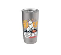 All Rise The Fantasy Football GOAT Has Arrived Men Women Vaso térmico de acero inoxidable de doble pared