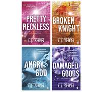 All Saints High Series (Book 1-4) by L. J. Shen 4 Books Collection Set (Pretty Reckless, Broken Knight, Angry God & Damaged Goods)