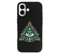 All Seeing Eye Illuminati Masonic Freemason Eye - Funda para teléfono compatible con iPhone 16/16 Plus/16 Pro/16 Pro Max/16 E divertido protector de teléfonos de TPU ligero