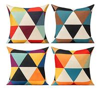 All Smiles Funda Cojin 45 x 45 Decoracion Hogar Interior Exterior Decorativas Funda de Almohada para Sofa Cama,Infantiles Funda de Cojines Amarillos Naranja Colorido