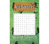 All Sports Word Search Book: Great for All Ages | 6x9 inches