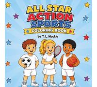 All Star Action: Sports Coloring Book
