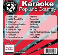 All Star Karaoke Pop and Country Series (ASK-1311A) by Luke Bryan, Thomas Rhett, Frankie Ballard, Brad Paisley, John Newman, Elle King, (2013-11-19)