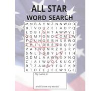 All Star Word Search: Ideal resource for elementary students to practice, recognize, and learn all of the sight words expected at the pre-k thru 3rd grade level!
