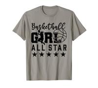 All Stars Girls Hoops - Camiseta de baloncesto para mujer, niña de baloncesto Camiseta