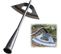 All-steel Hardened Hollow Hoe, Handheld Weeding Rake Planting Vegetables Farm Tool, Garden Planting Hoe, Steel Gardening Hand-held Hollow Hoe for Weeding, Farm Garden Tool Weeding Rake (1Pcs)
